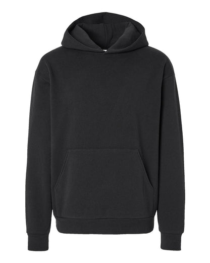 Independent Trading Co. Unisex Mainstreet Heavyweight Hooded Sweatshirt blank in Black, style IND420XD
