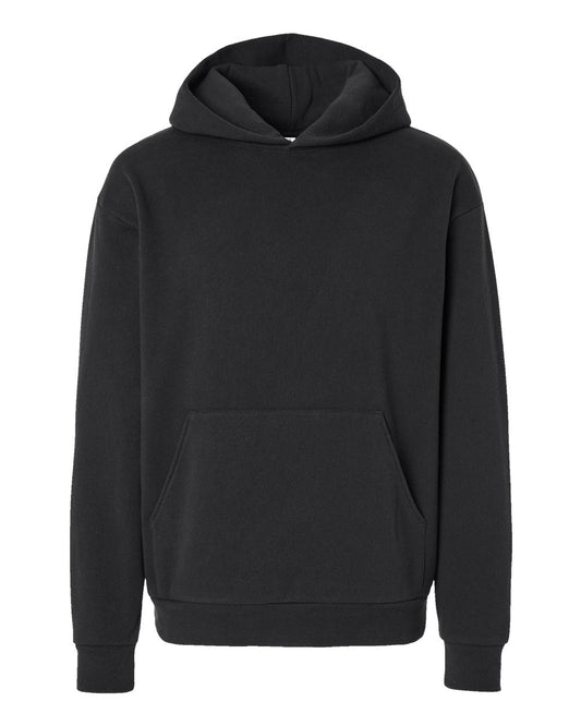 Independent Trading Co. Unisex Mainstreet Heavyweight Hooded Sweatshirt blank in Black, style IND420XD