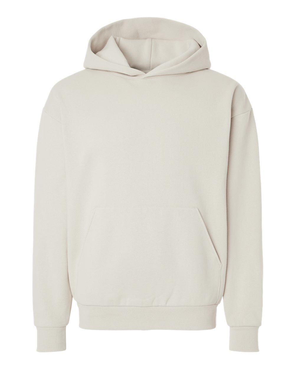 Independent Trading Co. Unisex Mainstreet Heavyweight Hooded Sweatshirt blank in Ivory, style IND420XD