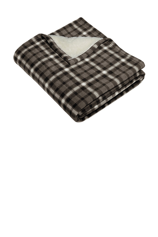 Eddie Bauer Woodland Blanket in Grey Steel/ Bone, style EB750