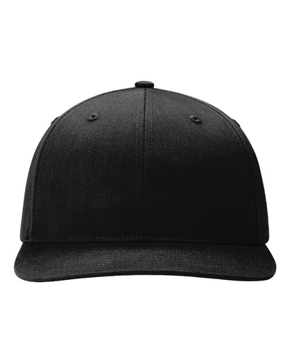 Richardson 312 Twill Back Trucker Cap in Black