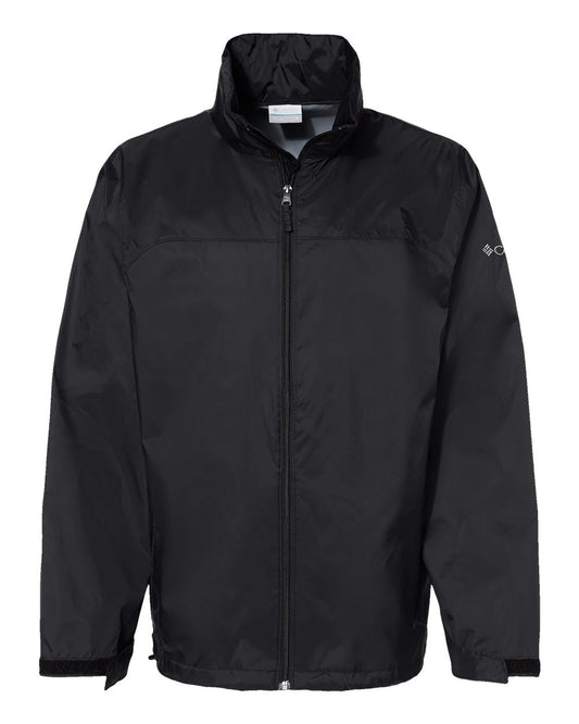 Columbia 212476 Men's Glennaker Lake II Rain Jacket in Black