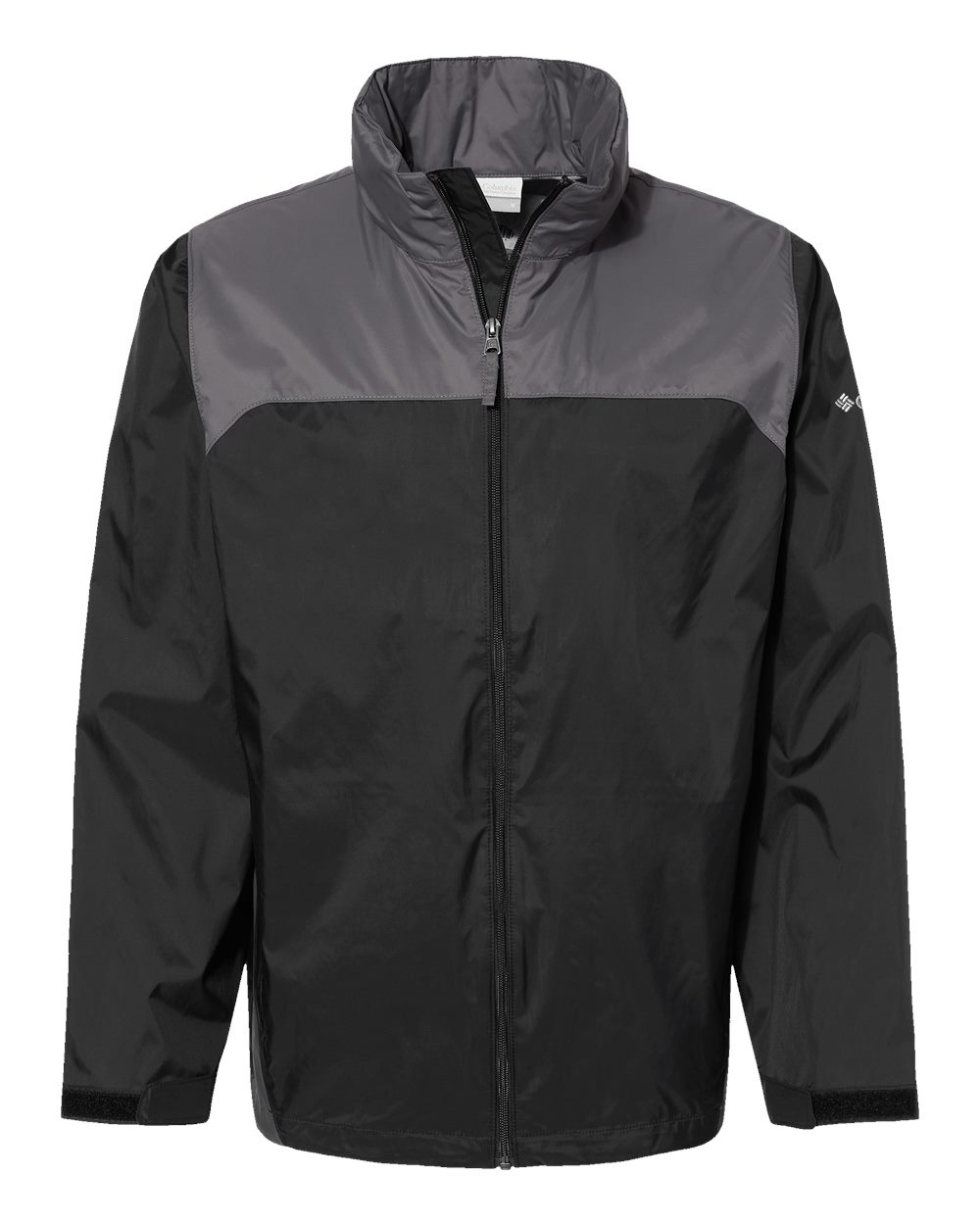 Columbia 212476 Men's Glennaker Lake II Rain Jacket in Black/City Grey