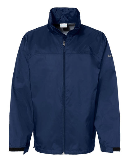 Columbia 212476 Men's Glennaker Lake II Rain Jacket in Collegiate Navy