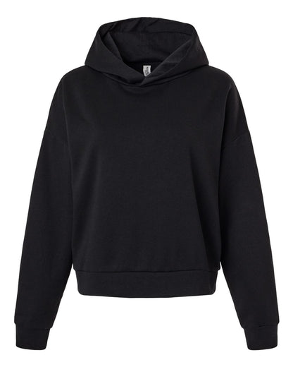 Independent Trading Co. PRM2600 Women's Wave Wash Sunday Hoodie in Black
