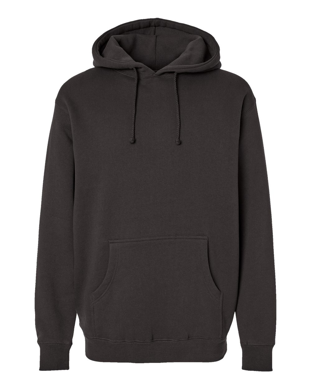 Independent Trading Co. IND4000 Heavyweight Hooded Sweatshirt in Asphalt