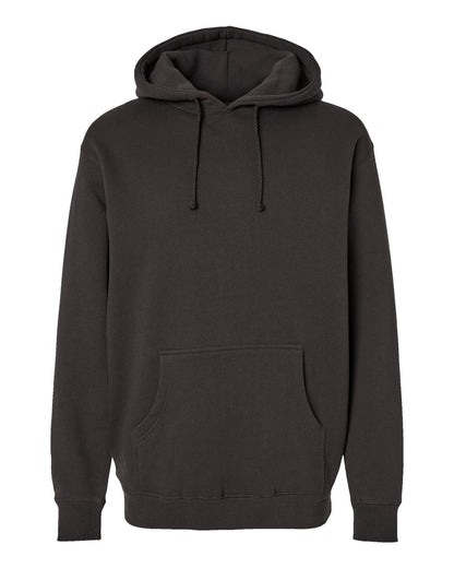 Independent Trading Co. IND4000 Heavyweight Hooded Sweatshirt in Asphalt