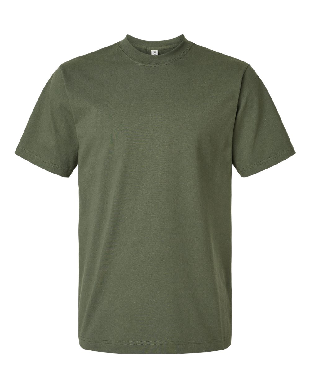 Tultex Unisex Heavyweight Street T-Shirt blank in Military Green, style 299