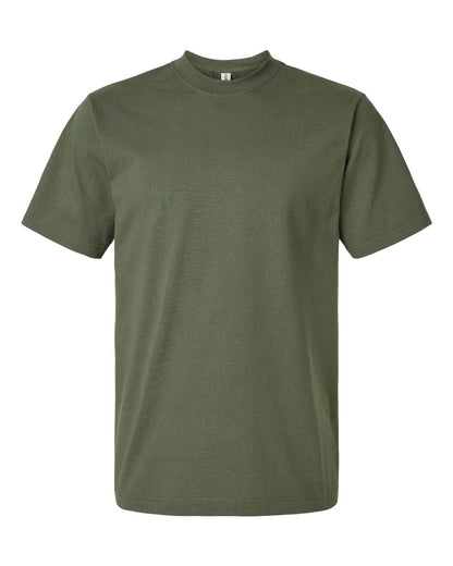 Tultex Unisex Heavyweight Street T-Shirt blank in Military Green, style 299