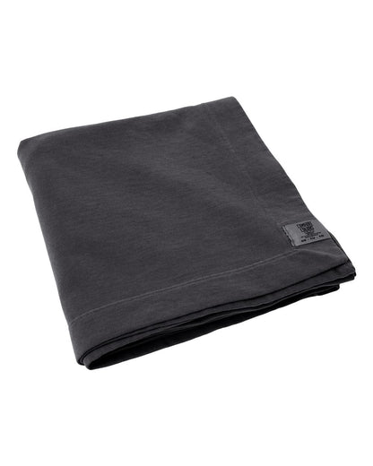 Comfort Colors Garment-Dyed Fleece Dorm Blanket blank in Pepper, style 15BT