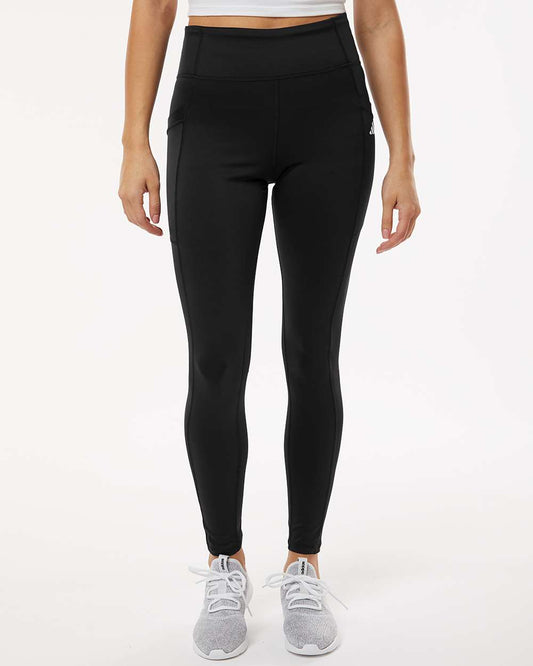 adidas Women's Performance Pocket Leggings in Black, style A1010