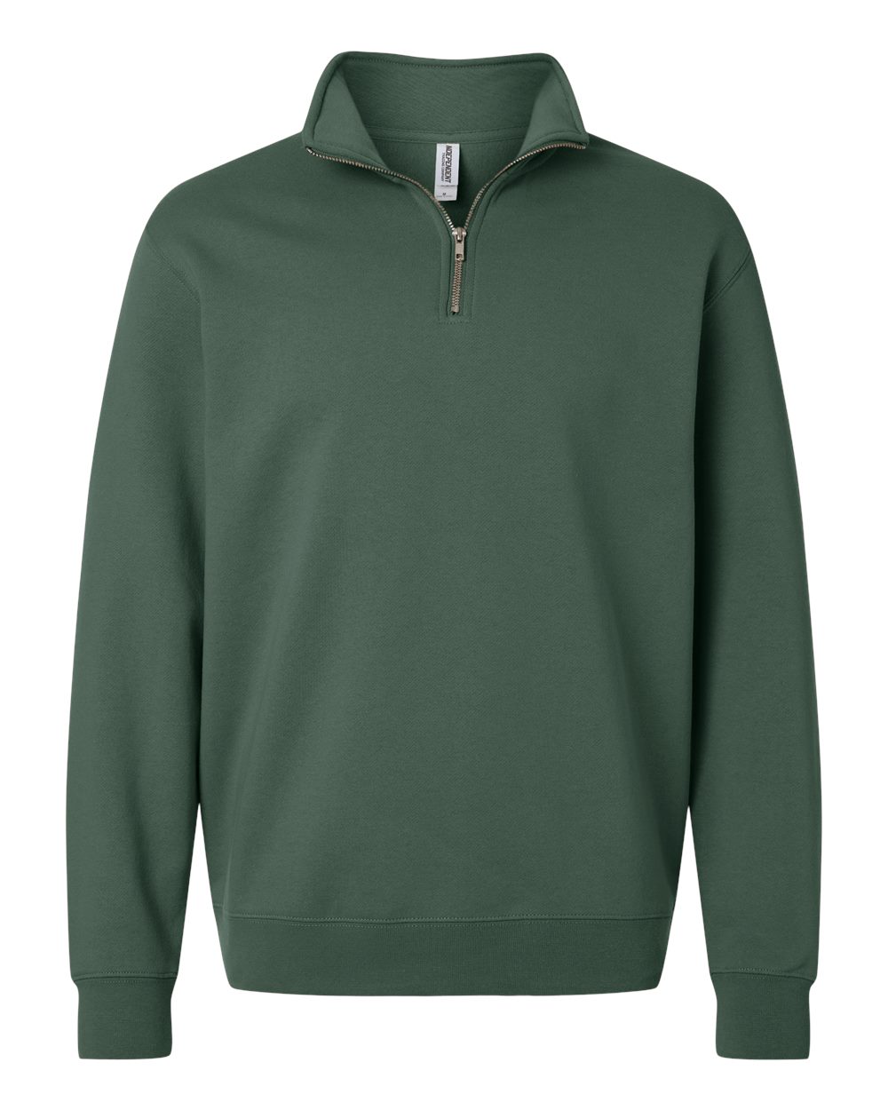 Independent Trading Co. SS4600QZ Midweight Quarter-Zip Pullover in Alpine Green