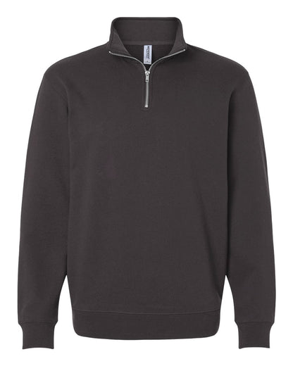 Independent Trading Co. SS4600QZ Midweight Quarter-Zip Pullover in Asphalt