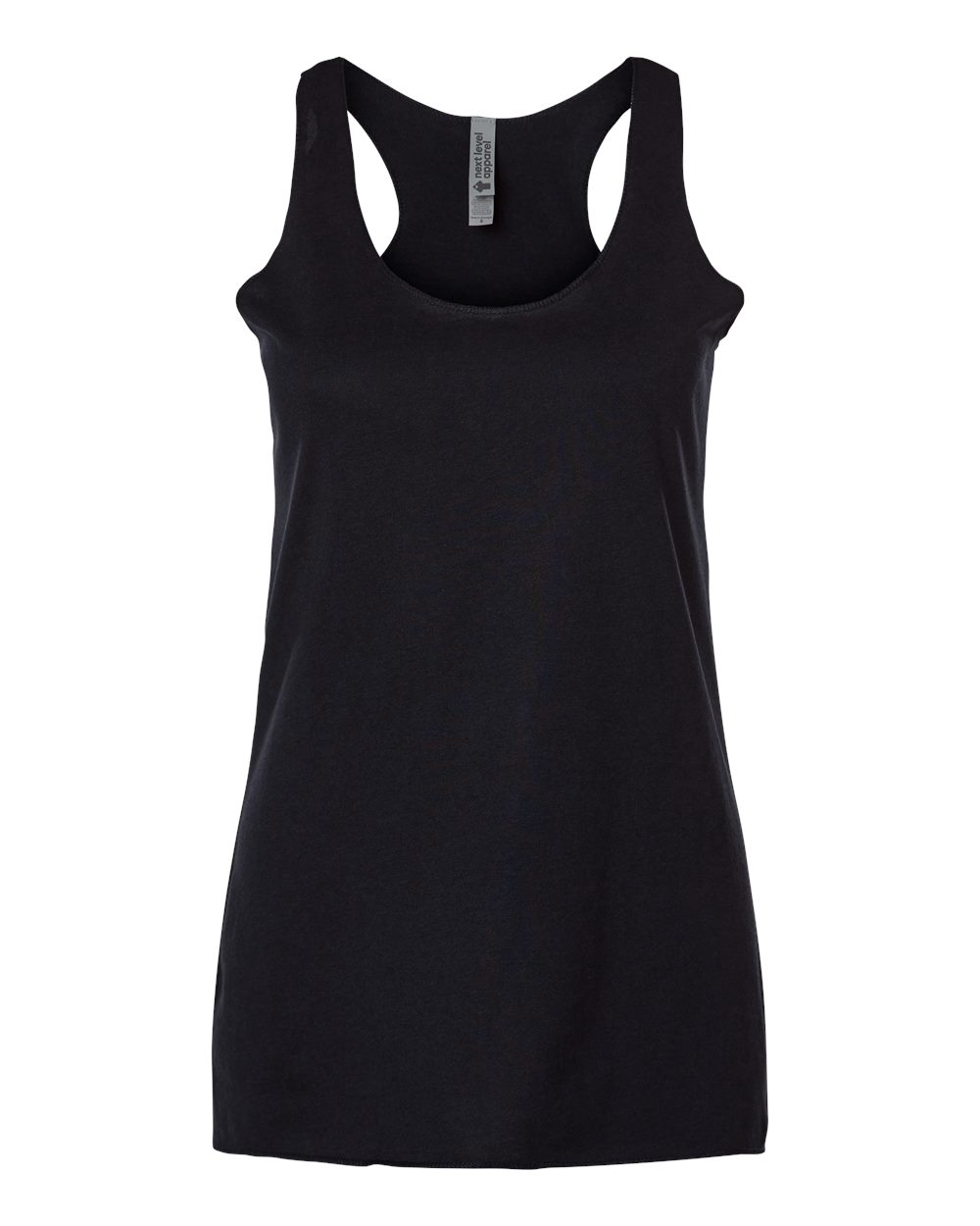 Next Level 6733 Women's Triblend Racerback Tank in Black