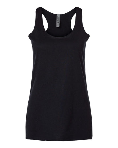Next Level 6733 Women's Triblend Racerback Tank in Black