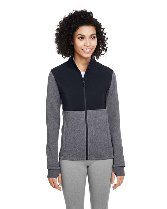Spyder Women's Pursuit Jacket in Black Heather/ Black, style s17299
