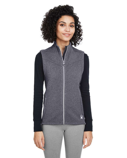 Spyder Women's Pursuit Vest in Frontier Heather/ Black, style S17275