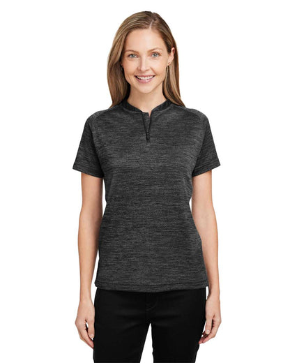 Spyder Women's Mission Blade Collar Polo in Black Jasper, style S17980