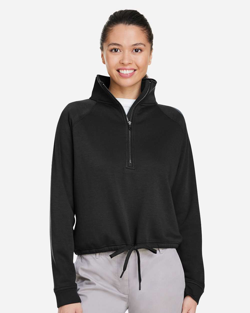 Spyder Women's Xtryme Half-Zip Pullover in Black, style S18028
