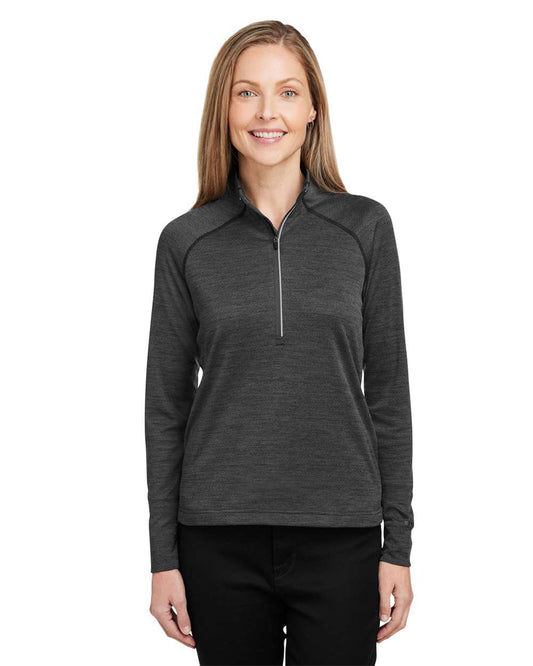Spyder Women's Mission Half-Zip Pullover in Black Jasper, style S17998