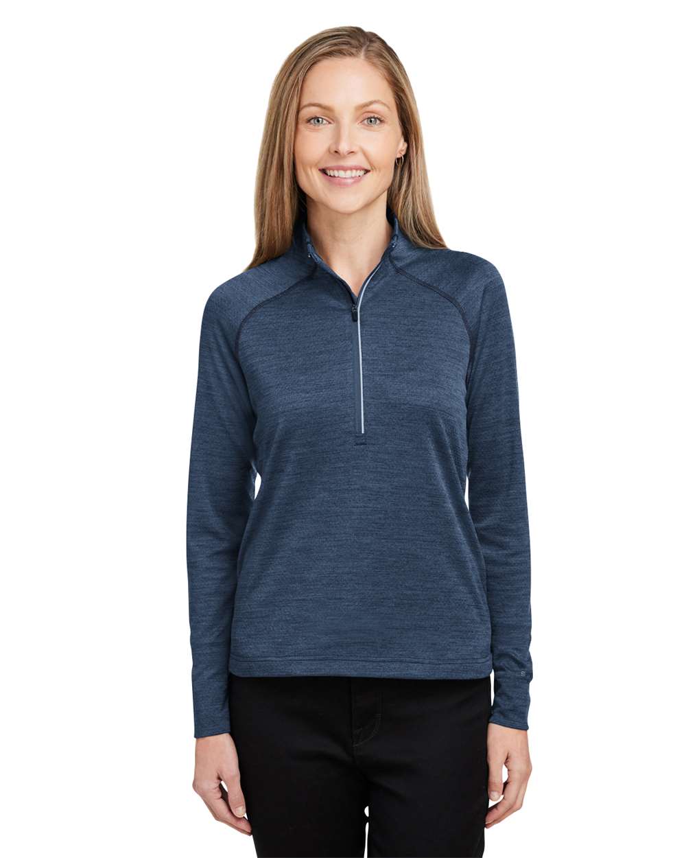 Spyder Women's Mission Half-Zip Pullover in Frontier Jasper, style S17998