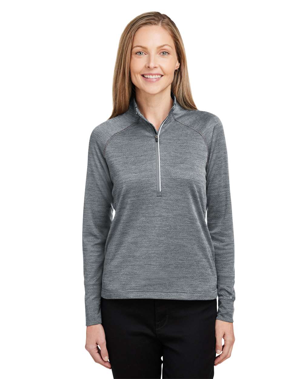 Spyder Women's Mission Half-Zip Pullover in Polar Jasper, style S17998