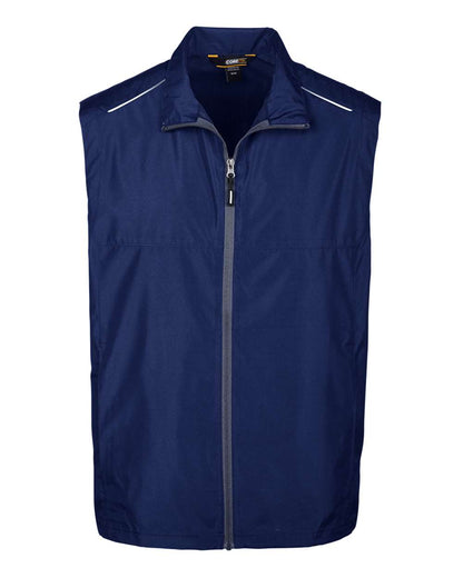 CORE365 Men's Techno Lite Unlined Vest blank in Classic Navy, style CE703