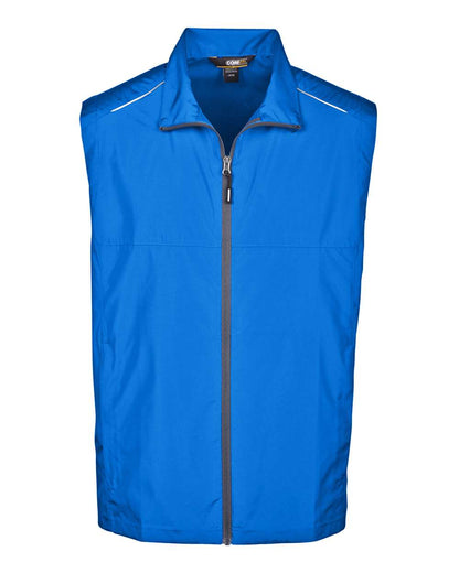 CORE365 Men's Techno Lite Unlined Vest blank in True Royal, style CE703