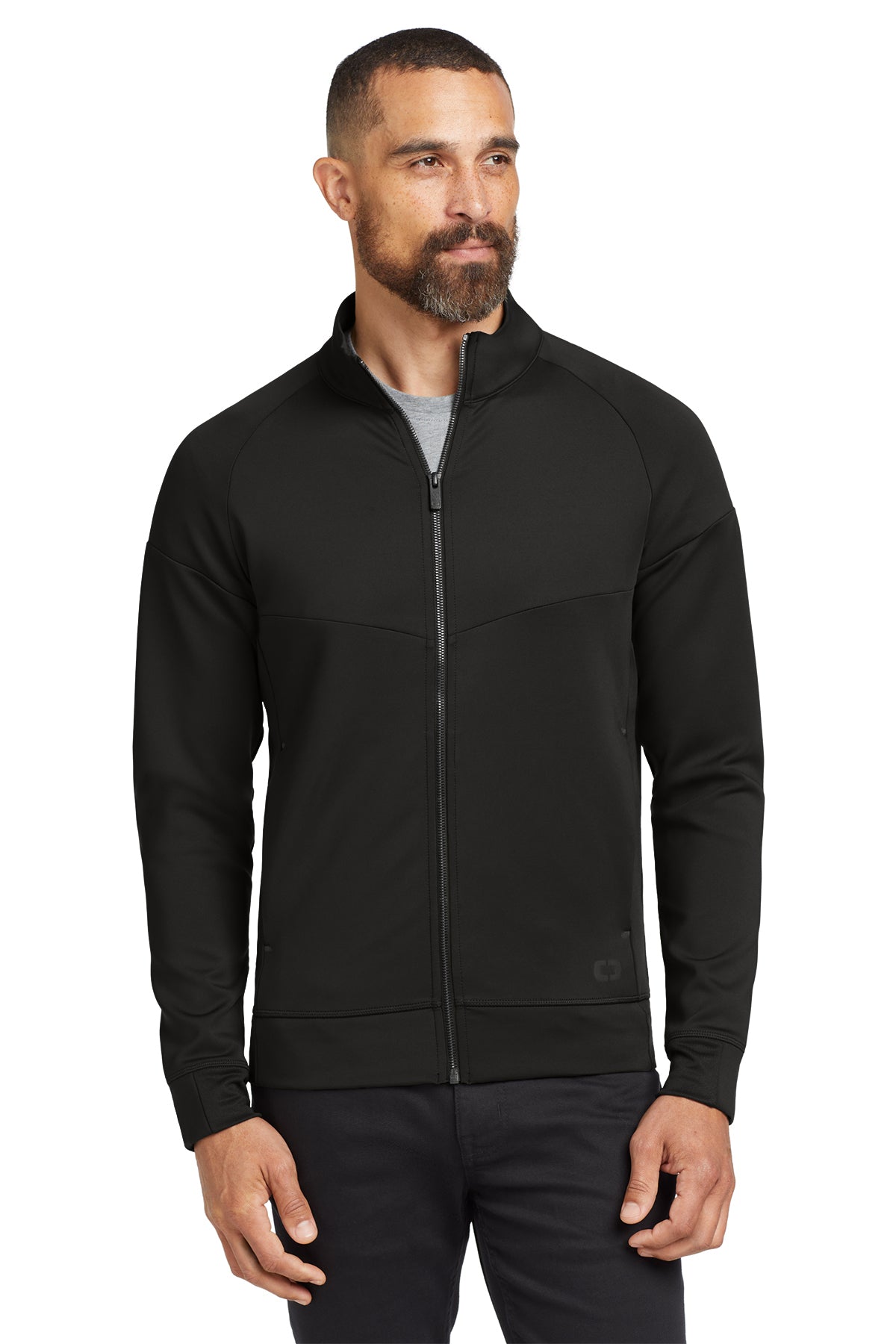 OGIO Modern Performance Full-Zip in Blacktop, style OE703