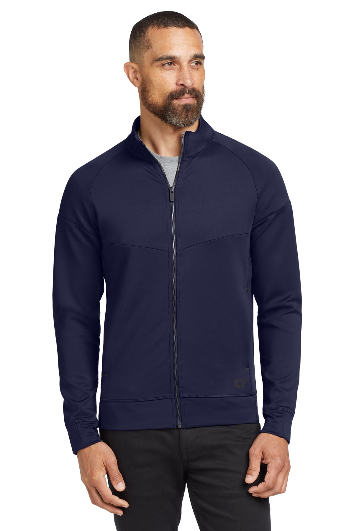 OGIO Modern Performance Full-Zip in Navy, style OE703