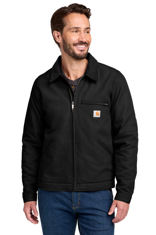 Carhartt® Tall Duck Detroit Jacket in Black, style CTT103828