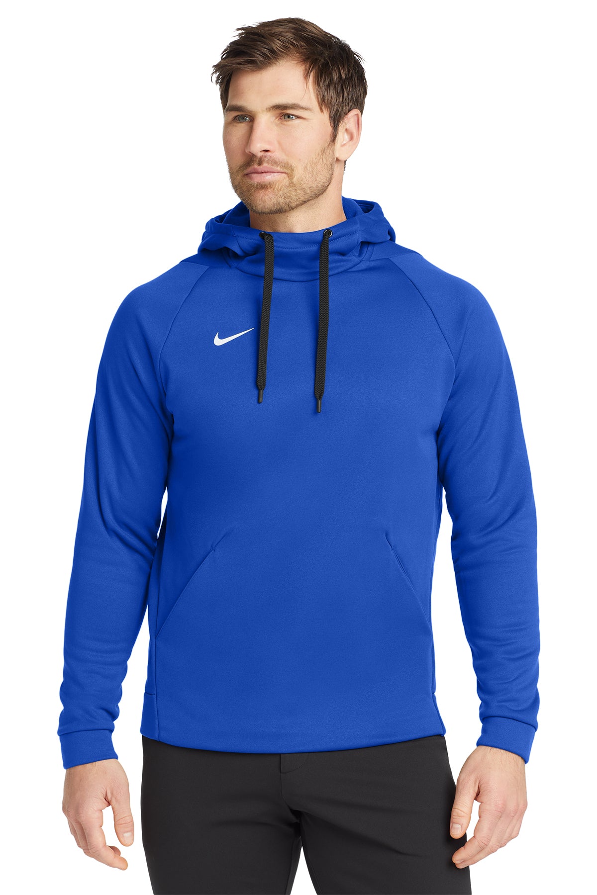 Nike Therma-FIT Pullover Fleece Hoodie in Team Royal, style CN9473