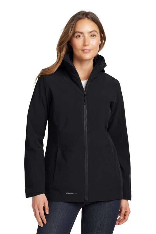 Eddie Bauer Women's WeatherEdge 3-in-1 Jacket in Black/ Storm Grey, style EB657