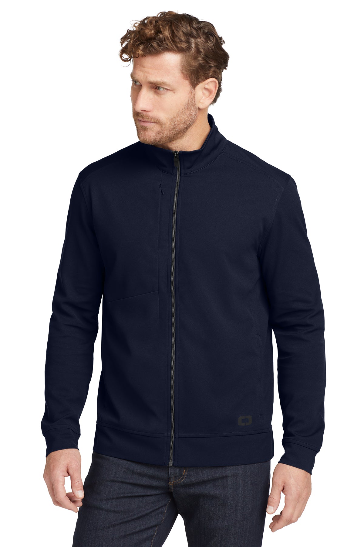 OGIO Hinge Full-Zip in River Blue Navy, style OG820
