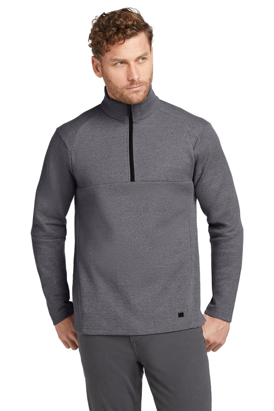 OGIO Transition 1/4-Zip in Blacktop Heather, style OG821