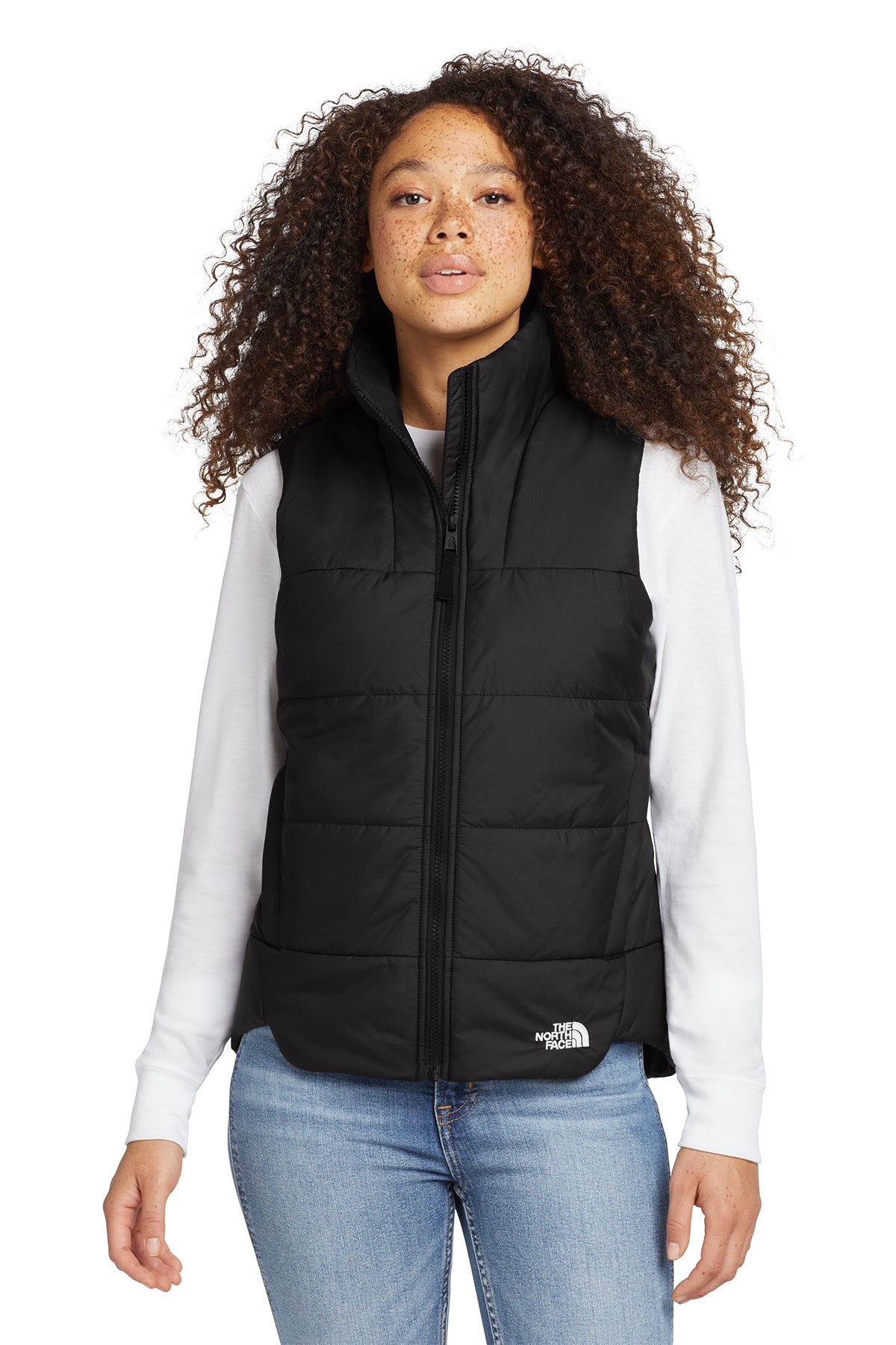The North Face Women's Everyday Insulated Vest in TNF Black, style NF0A529Q