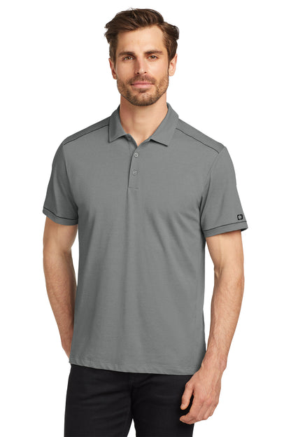 OGIO Code Stretch Polo in Tarmac Grey Heather, style OG146