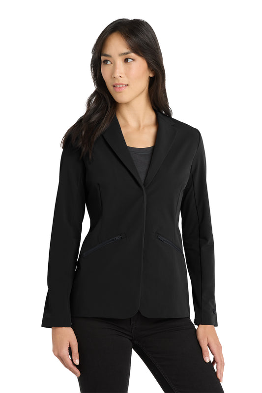 OGIO Women's Fusion Blazer in Blacktop, style LOG824