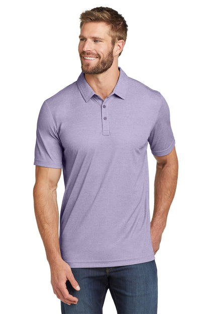 TravisMathew Oceanside Heather Polo in Purple Sage Heather, style TM1MU412