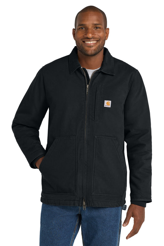 Carhartt® Sherpa-Lined Coat in Black, style CT104293