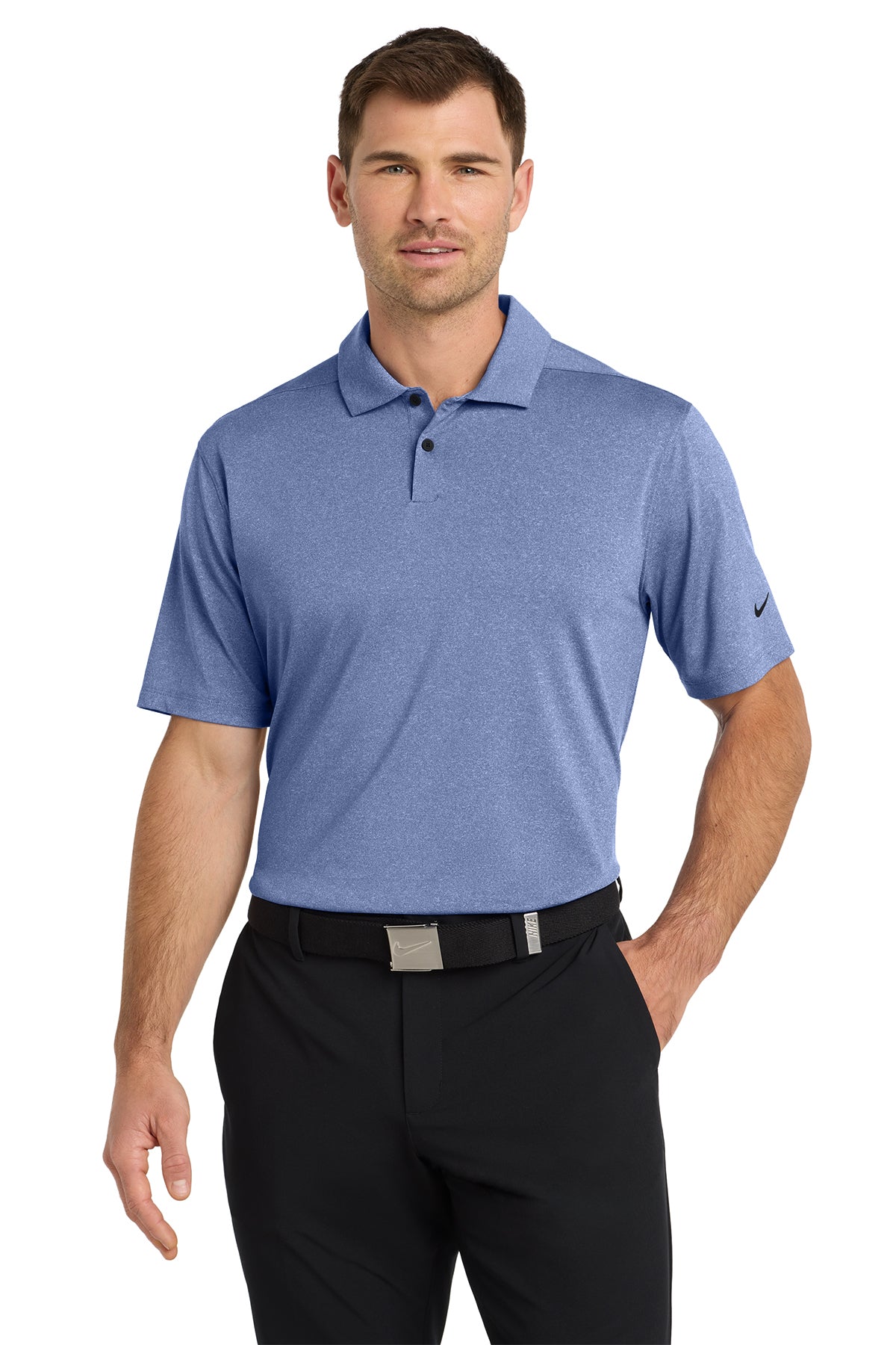 Nike Dri-FIT Vapor Polo in Game Royal Heather, style NKDC2108