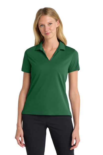 Nike Women's Dri-FIT Micro Pique 2.0 Polo in Gorge Green, style NKDC1991