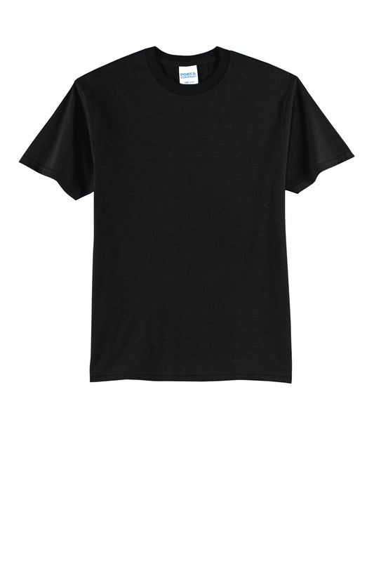 Port & Company Core Blend Tee PC55 in Jet Black