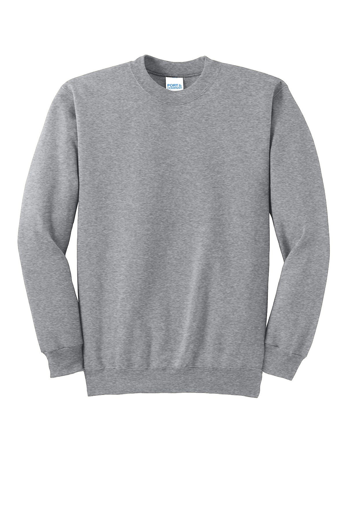 Port & Company Essential Fleece Crewneck Sweatshirt PC90 in Athletic Heather