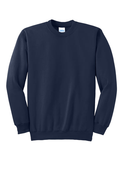 Port & Company Essential Fleece Crewneck Sweatshirt PC90 in Navy