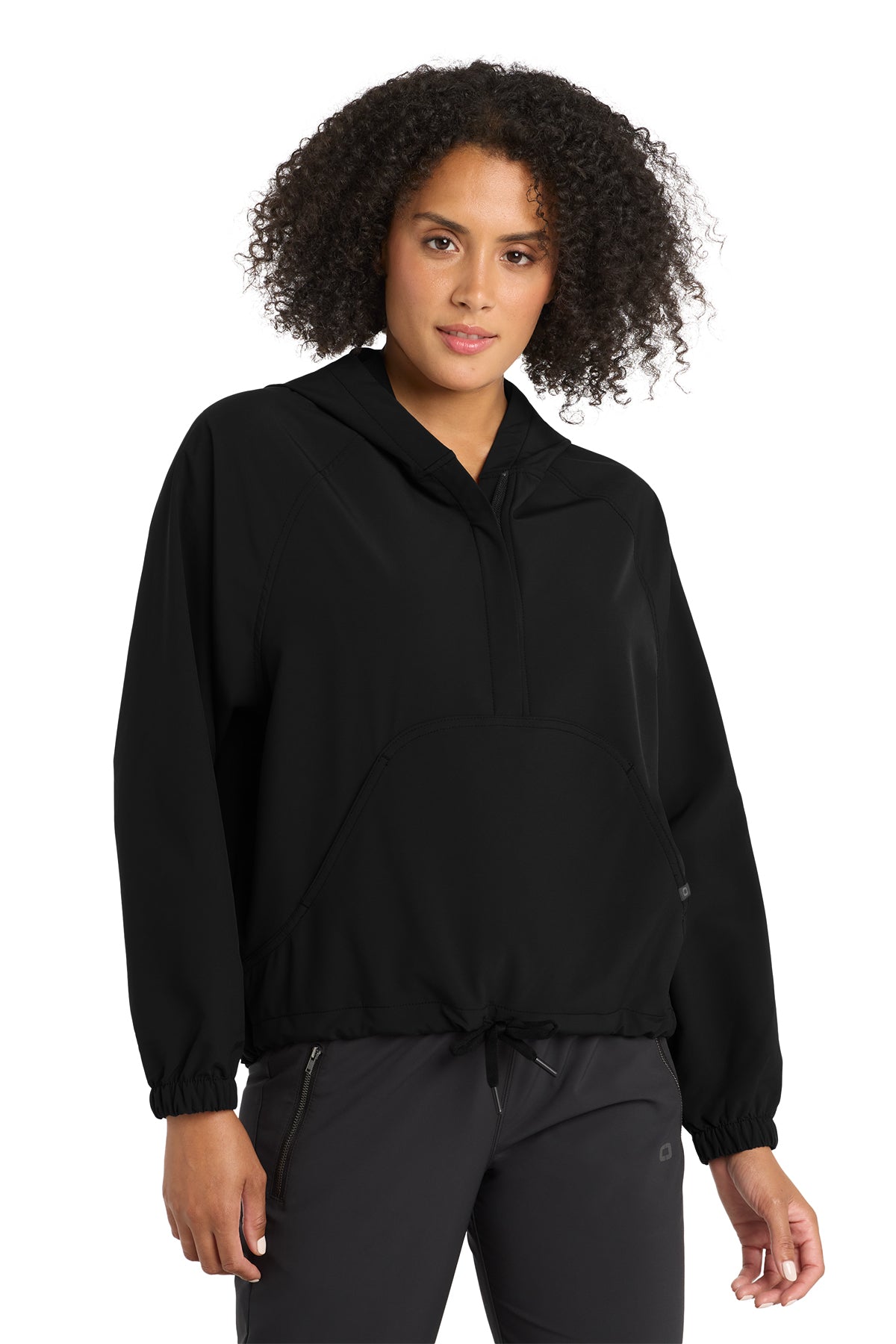 OGIO Women's Connection Anorak in Blacktop, style LOG706
