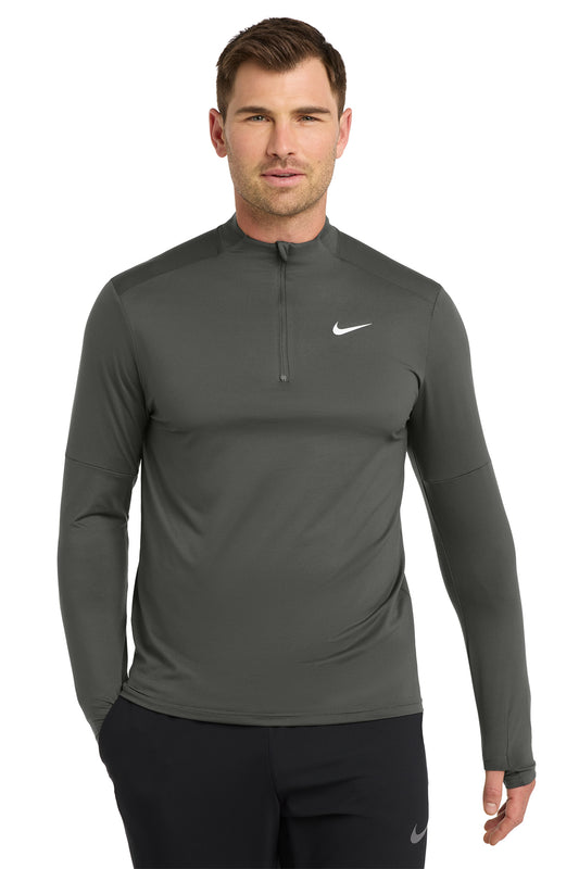 Nike Dri-FIT Element 1/2-Zip Top in Anthracite, style NKDH4949
