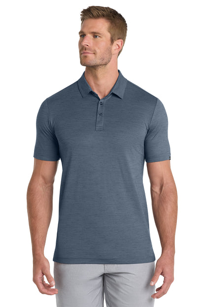 TravisMathew Auckland Slub Polo in Blue Nights, style TM1MW451