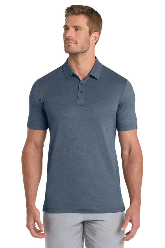 TravisMathew Auckland Slub Polo in Blue Nights, style TM1MW451