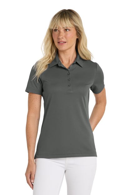 TravisMathew Women's Oceanside Solid Polo in Quiet Shade Grey, style TM1WW001